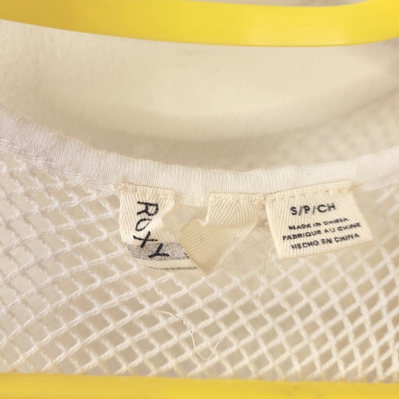 Roxy White Beach Dress Cover-up - Picture 3 of 5